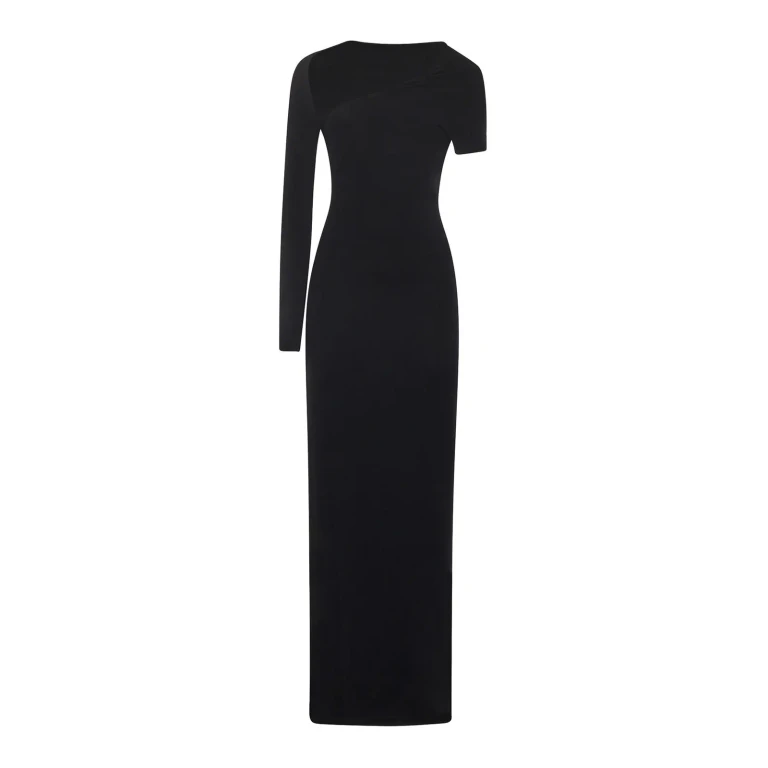 Courreges Maxi Robe - Noir