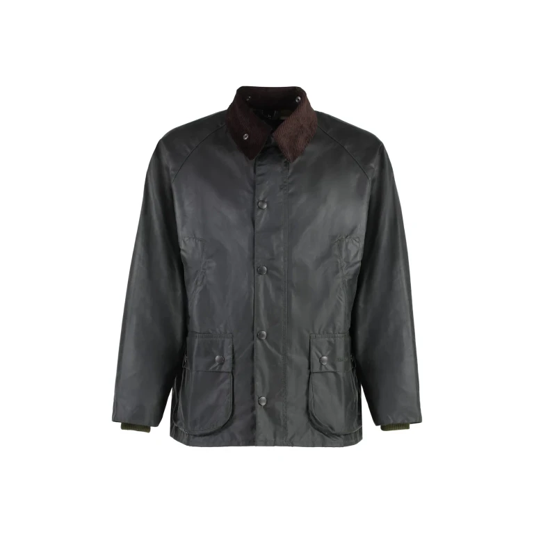 Barbour Bedale Jacket In Coated Cotton
