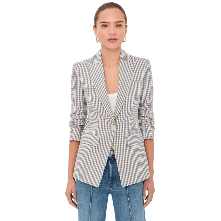 Veronica Beard Clayton Dickey Jacket Acorn Multi 4