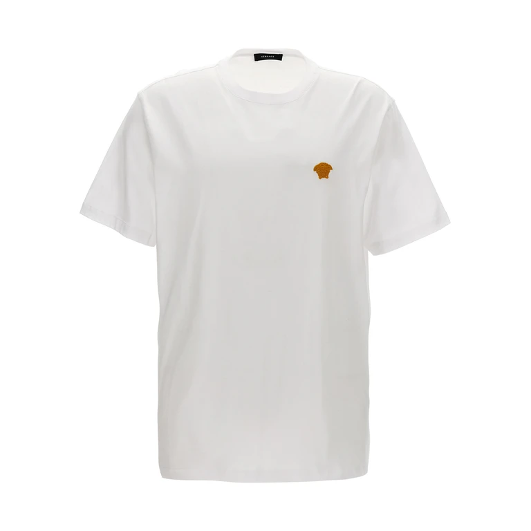 White Cotton T-Shirt - Men
