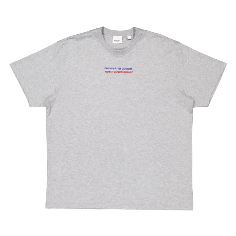 Burberry L Amour Logo Embroidered Sam T-Shirt