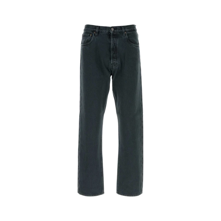 Palm Angels Jean en denim bleu foncé