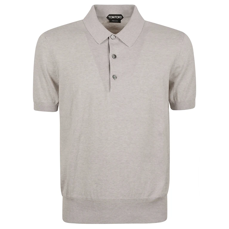 Tom Ford Rib Trim Regular Polo Shirt