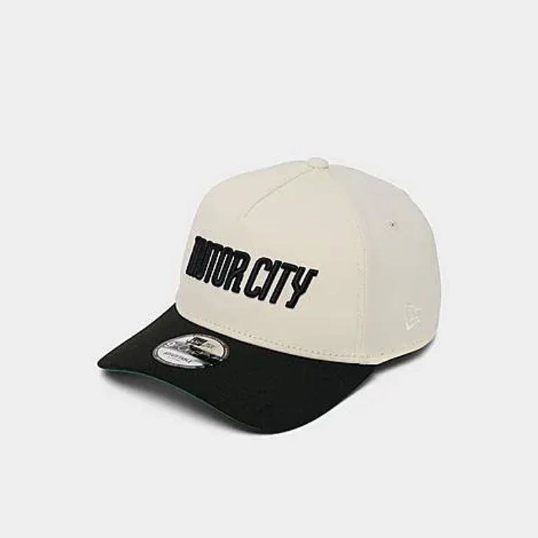 New Era Detroit Tigers MLB City Connect 9FORTY A-Frame Snapback Hat in Chrome/Black