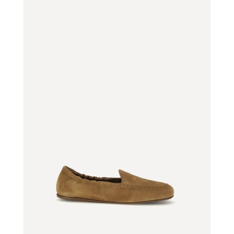 Church's 女士麂皮乐福鞋 37码