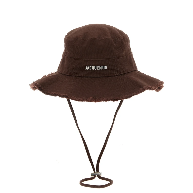 Jacquemus Le Bob Artichaut bucket hat Brown Polyester - Unisex
