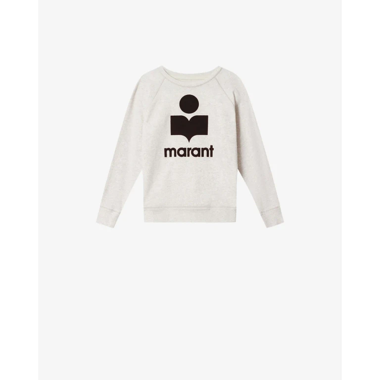 Sweatshirt Millyny - Femme - Écru-marron - Taille 34 - Marant Étoile
