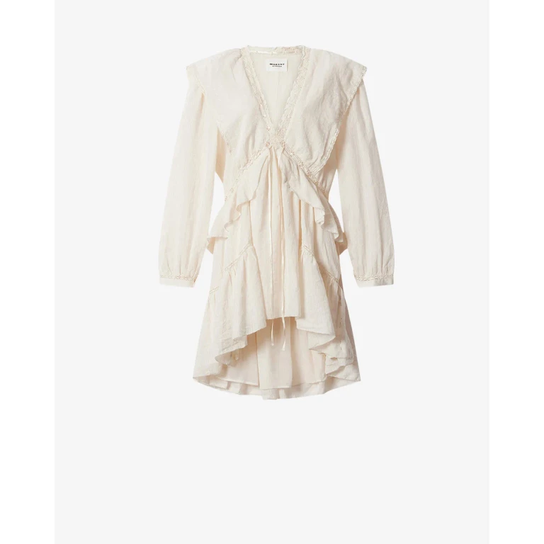 Robe Damya - Femme - Écru - Taille 34 - Marant Étoile