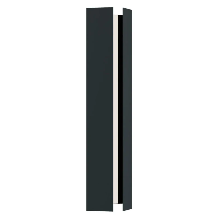 Black LED Outdoor Wall Sconce from the Ryan Collection