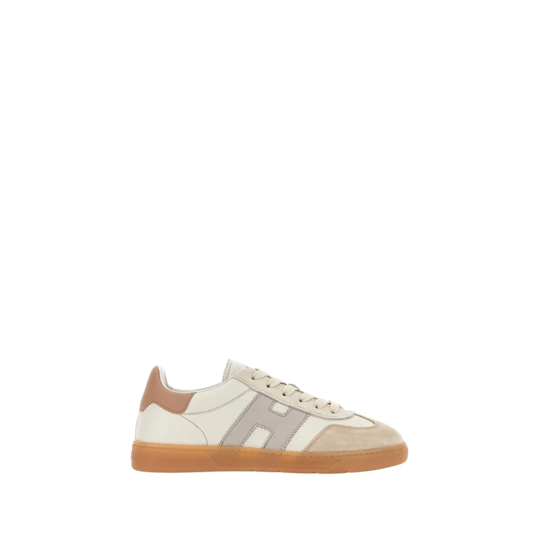 Hogan Sneakers Zenzero/bianco _cover Tex/le Sole El - Women