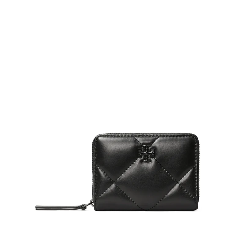 Tory Burch Kira Leather Diamond Quilted Wallet