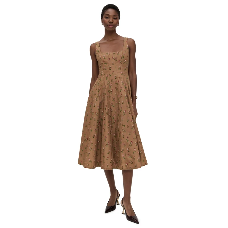 Agua by Agua Bendita Frontera Quebrada Dress Multicolor XS