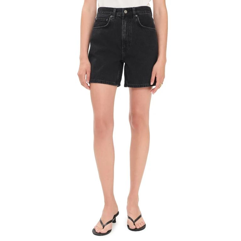 ANINE BING Delaney Shorts Vintage Black 24