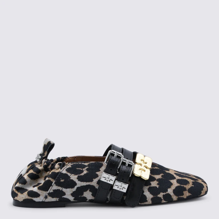 Ganni Flat Shoes Almond Milk _co Vi Pes - Women