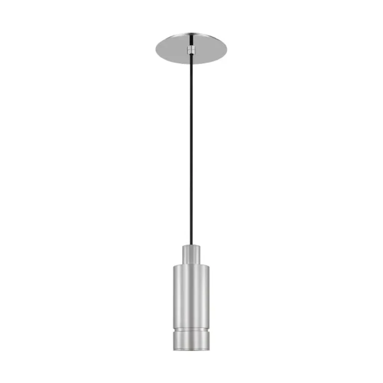 Polished Stainless Steel LED Pendant from the Sottile Collection