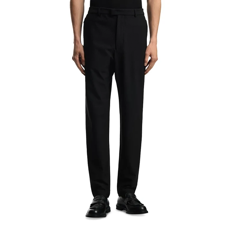 Emporio Armani Regular Fit Technical Jersey Trousers