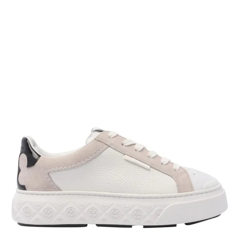 Tory Burch Ladybug Leather Sneakers