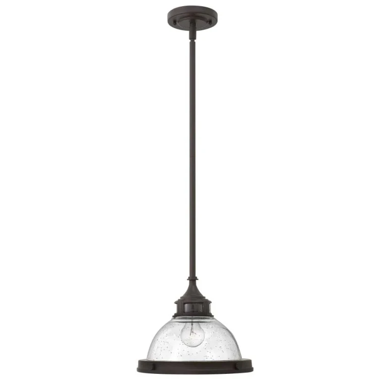 Amelia 1-Light Pendant In Buckeye Bronze