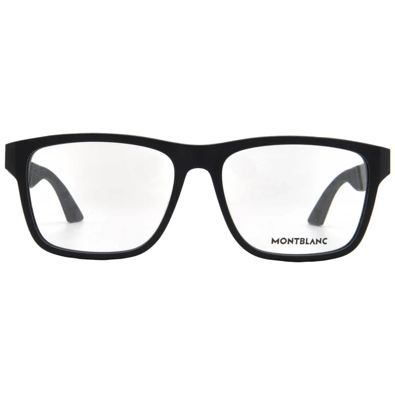 Montblanc Demo Rectangular Mens Eyeglasses MB0300O 001 56
