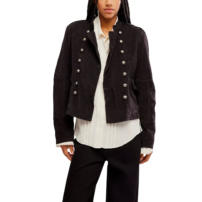 Free People Lotty Velvet Jacket