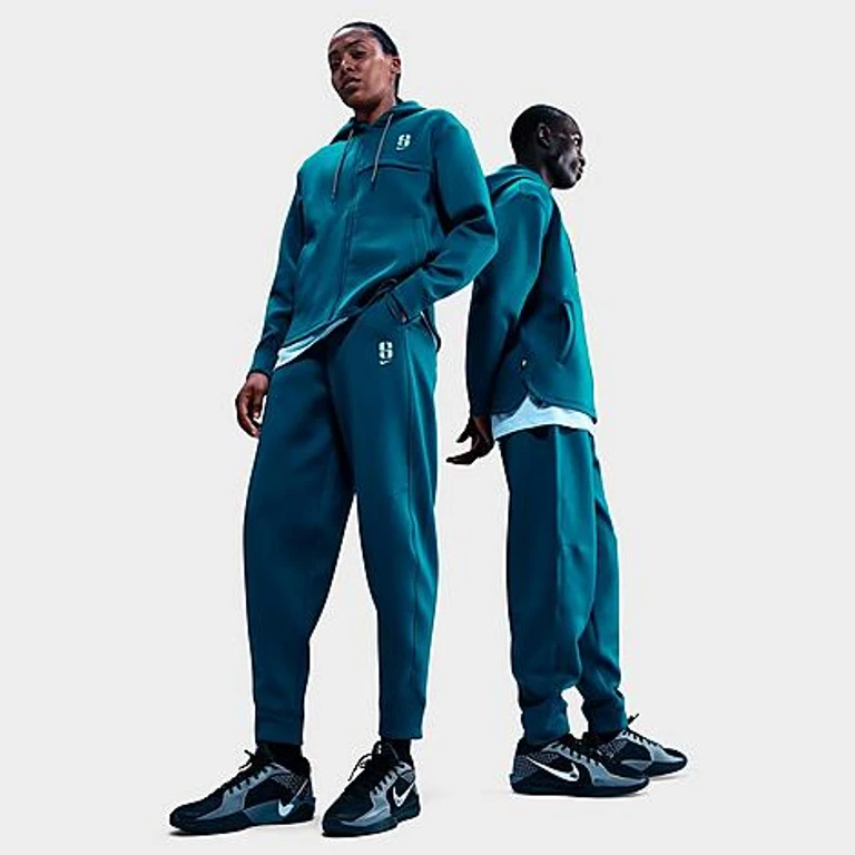 Nike Dri-FIT Sabrina Signature Jogger Pants in Blue Force/Glacier Blue/Glacier Blue Size: XS