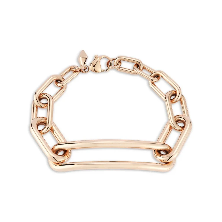 Walters Faith 18K Rose Gold Morrell Graduated Oval Link Bracelet