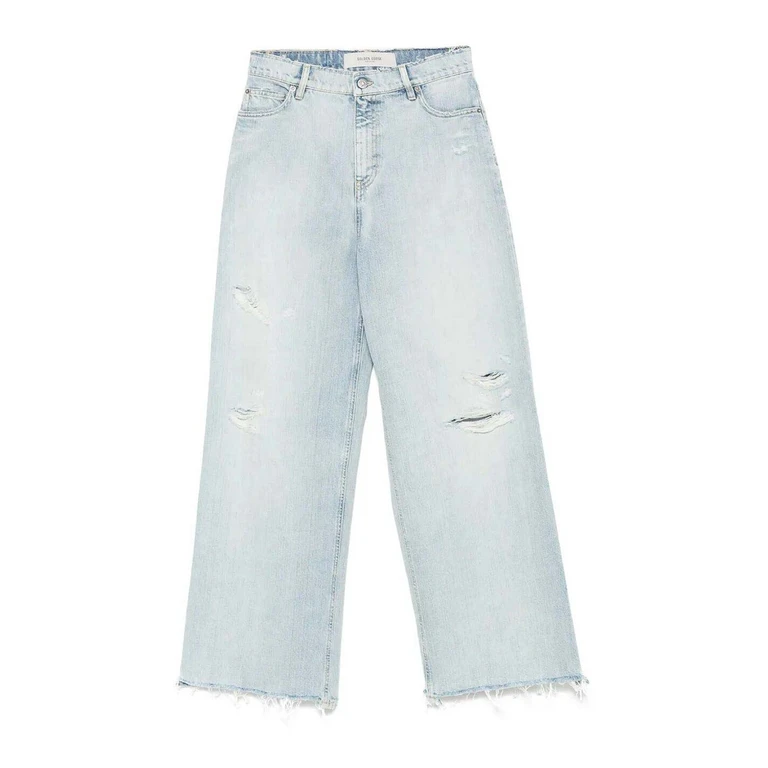 Golden Goose Jean Bootcut - Bleu