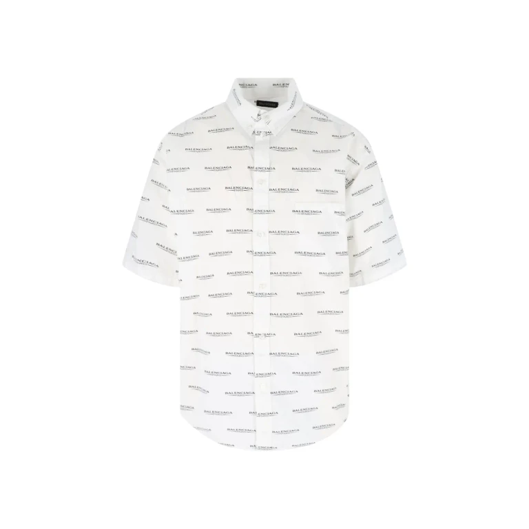 Balenciaga allover Logo Shirt