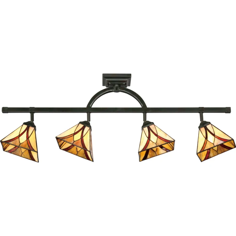 Quoizel Asheville 4-Light 44" Track Lighting in Valiant Bronze