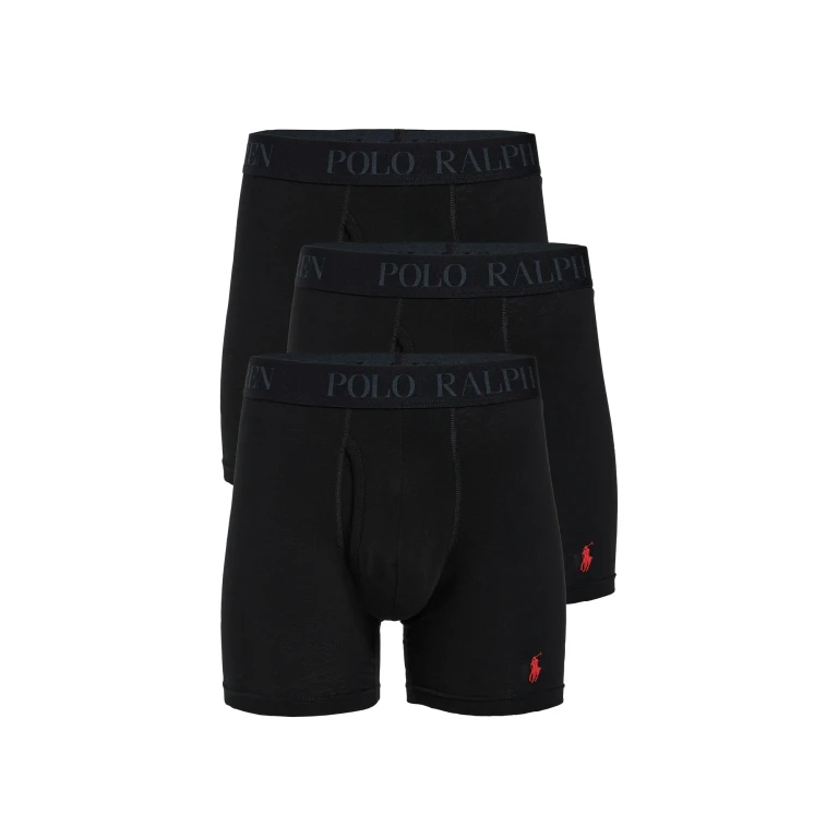 Polo Ralph Lauren Underwear 4D Flex Cotton Modal Boxer Briefs 3 Pack BlueFlower/RugbyRoyal/Sapphire XL