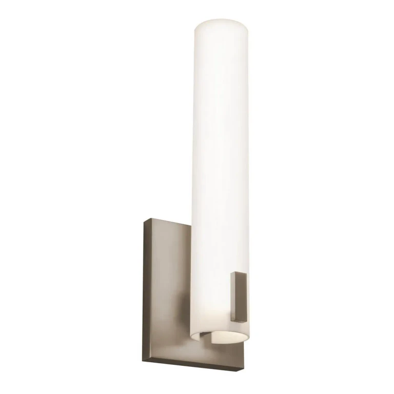 Satin Nickel LED Wall Sconce from the Bowen Collection