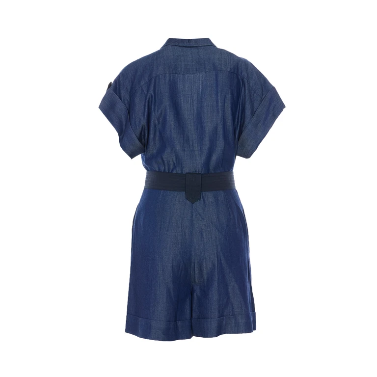 Liu Jo Trousers Blue Lyocell - Women