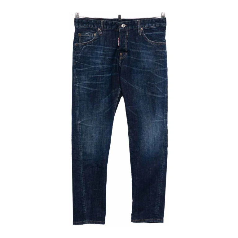 Dsquared2 Jean Droit - Bleu