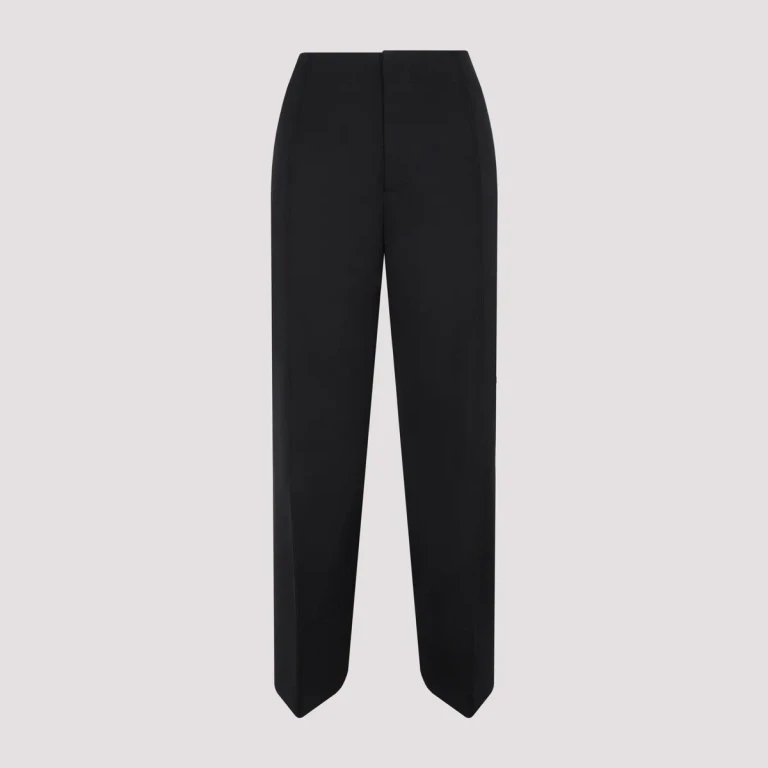 Calças Bottega Veneta de forma curva