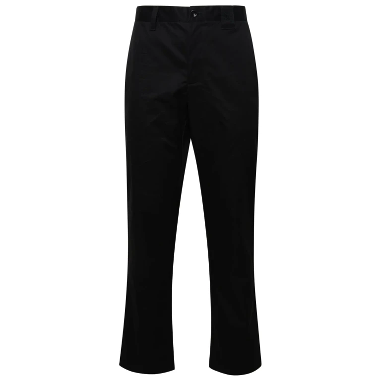 Burberry Denton Black Cotton Pants