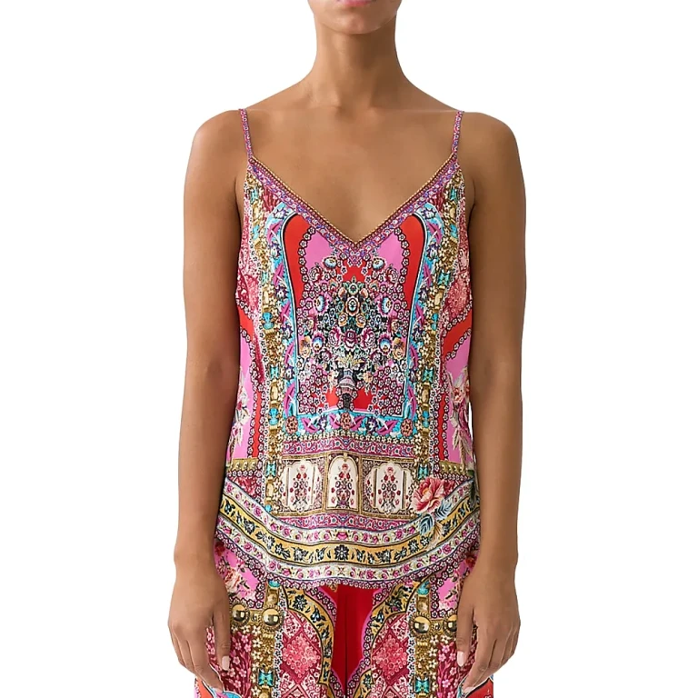 Camilla Heirloom Empire V-Neck Bias Cami