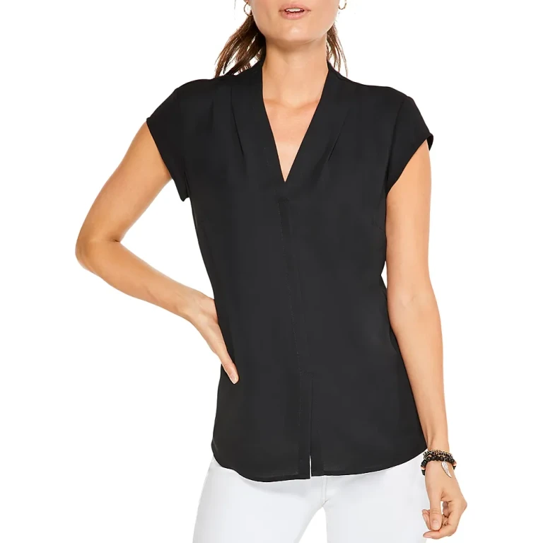 Nic+Zoe Cap Sleeve Day to Night Top