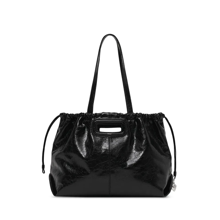 Maje Crackled Miss M Tote