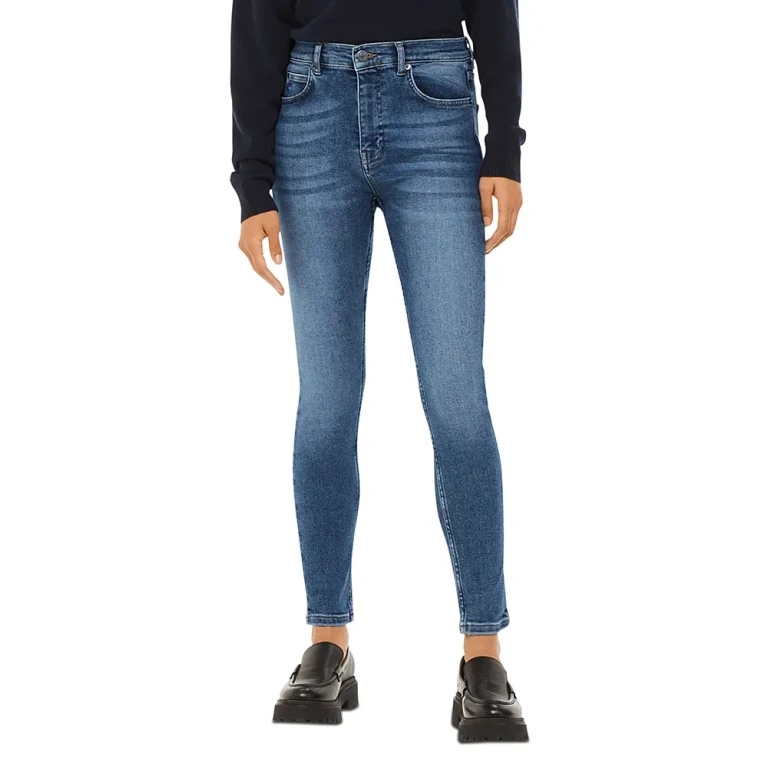 Whistles Sculpted Skinny Jeans in Denim
