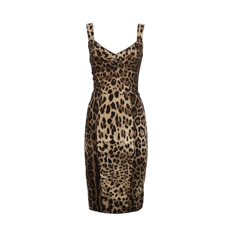 Dolce & Gabbana Robe Au Genou - Noir