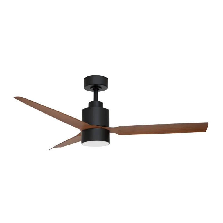 Black Walnut 52" Ceiling Fan from the Falcon - Wet Collection