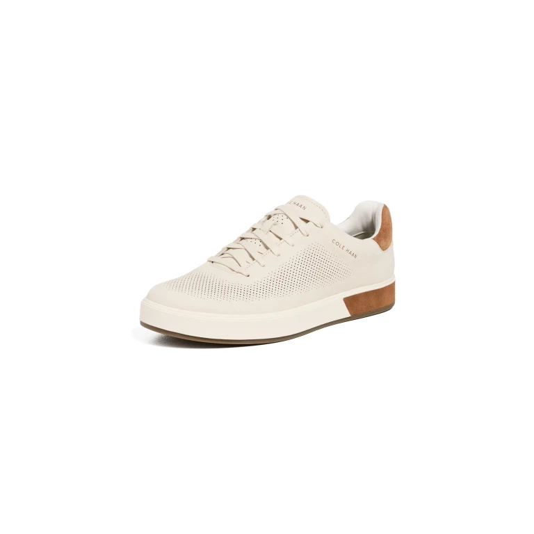 Cole Haan Grandpro Angleace Sneakers Optic White/Silver Birch 12
