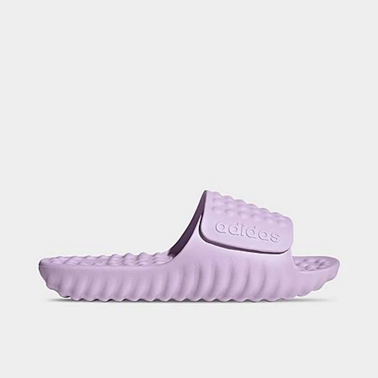 adidas Men's adissage 360Rec Slide Sandals in Ice Lavender/Ice Lavender/Ice Lavender Size: 8.0