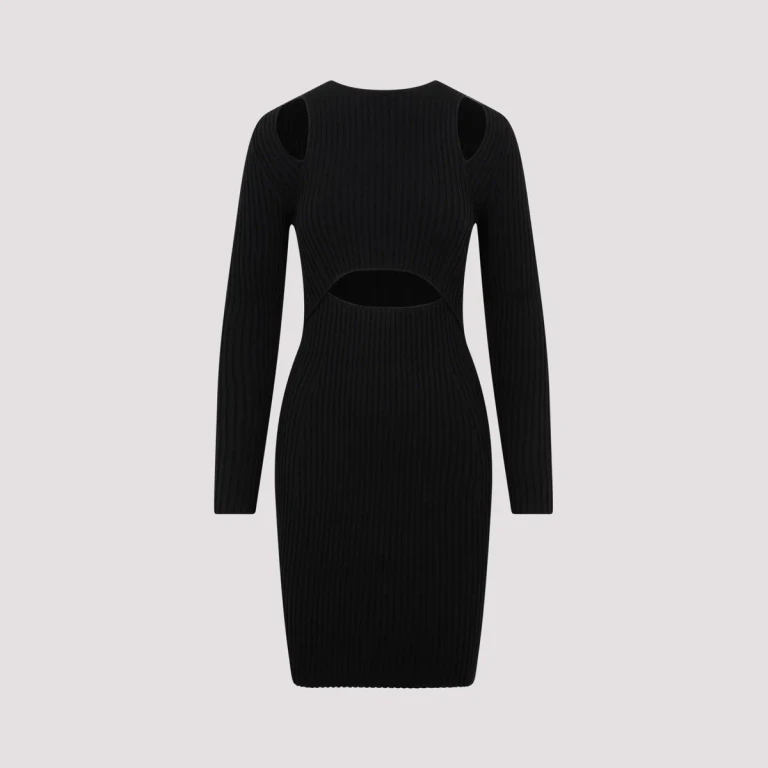 Contoured Ribs Dress