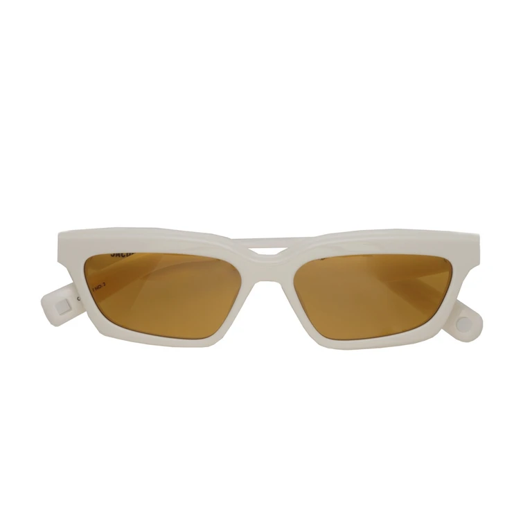 Jacquemus JAC62 Salon C3 White Bianco Acetate Occhiali Da Sole - Women