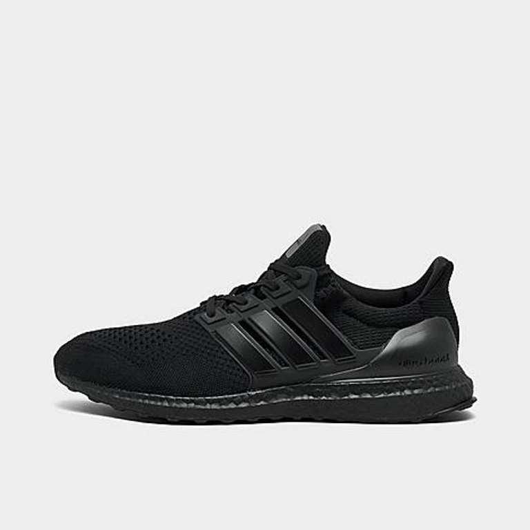 adidas Men's Ultraboost 1.0 Running Shoes in Black/Beam Green Size: 7.5
