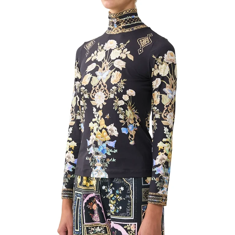 Camilla Turtleneck Tee