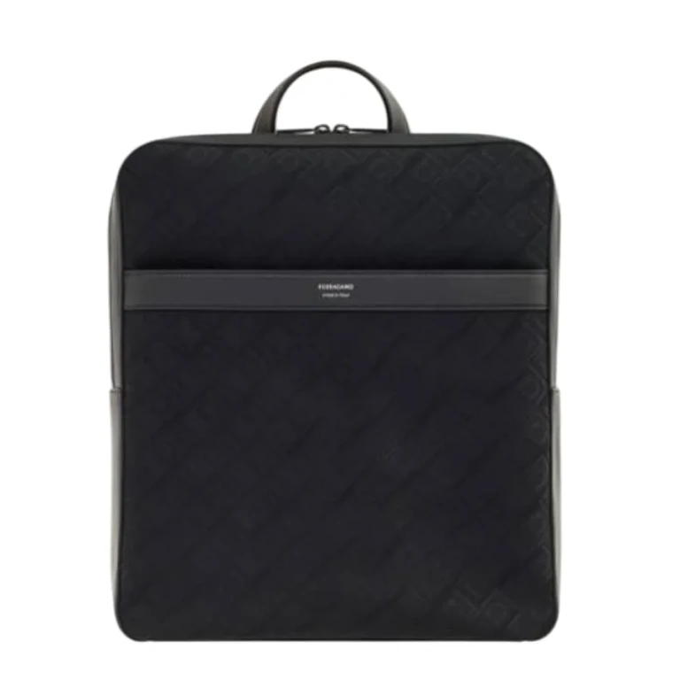 Ferragamo Semi-Matte Calfskin Backpack