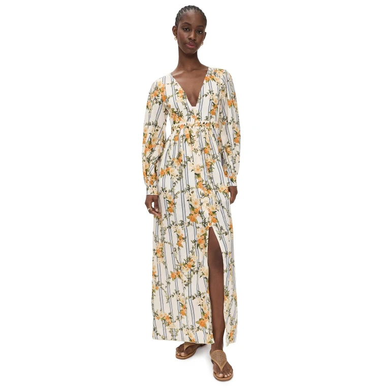 Agua by Agua Bendita Frambuesa Valle Dress Multicolor M