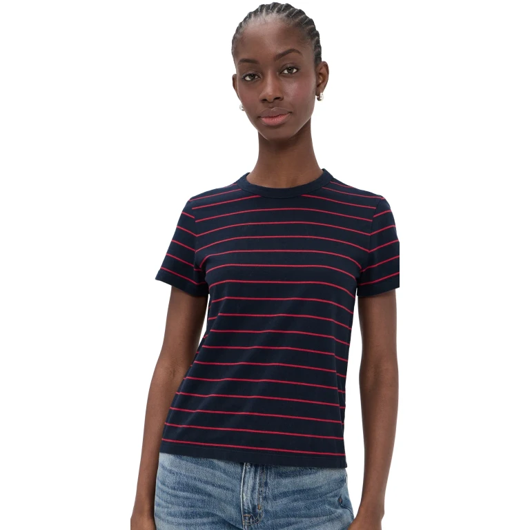 Madewell Perfect Crewneck T-Shirt Classic Navy XXS